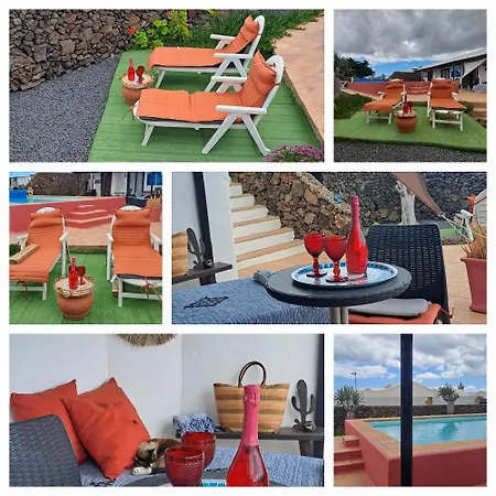 Típica Lanzarote house only adults-3